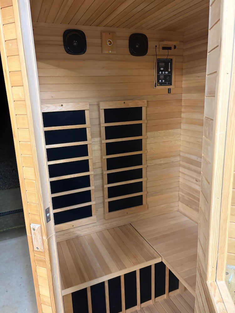 2 person infrared sauna