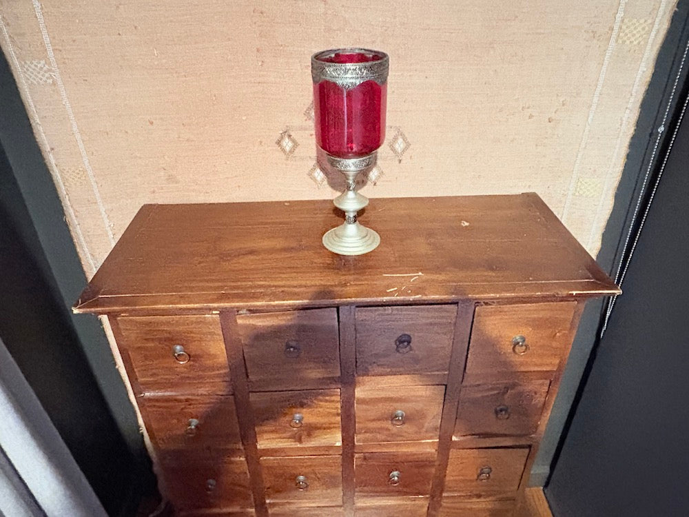 Apothecary style cabinet