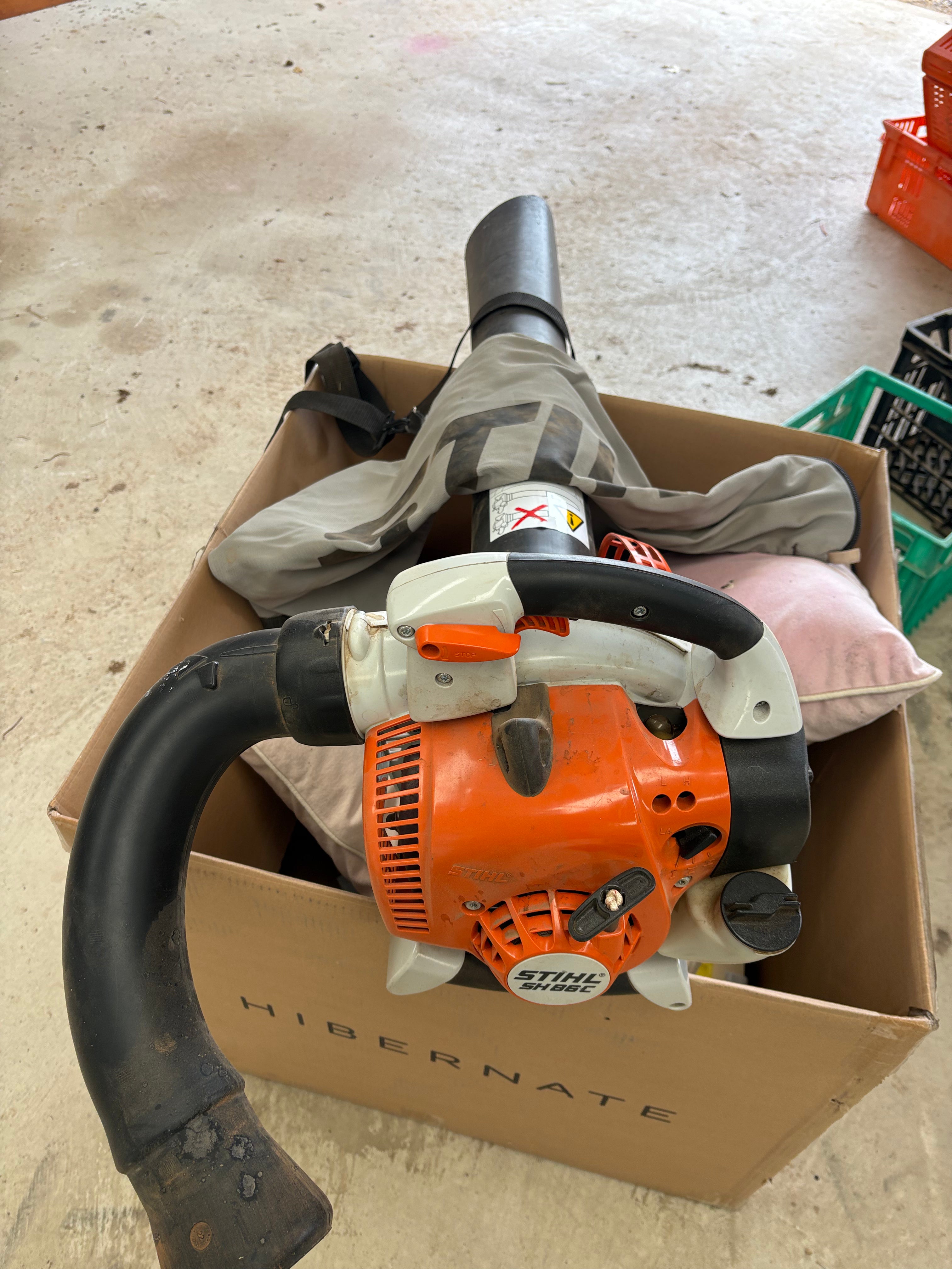 Stihl sh88c blower vac