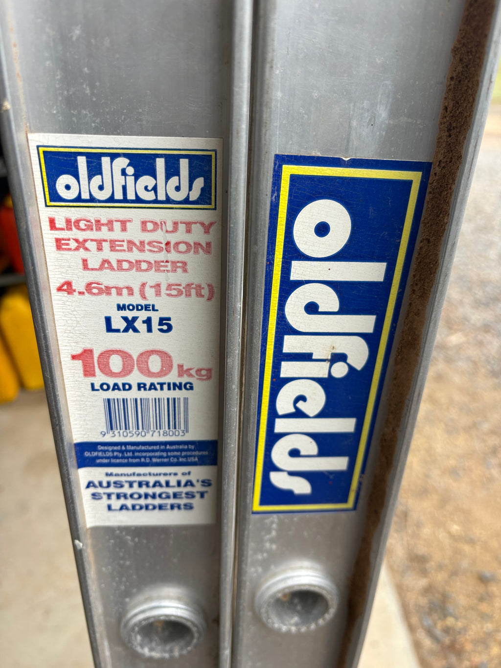 Oldfields 4.6m ladder