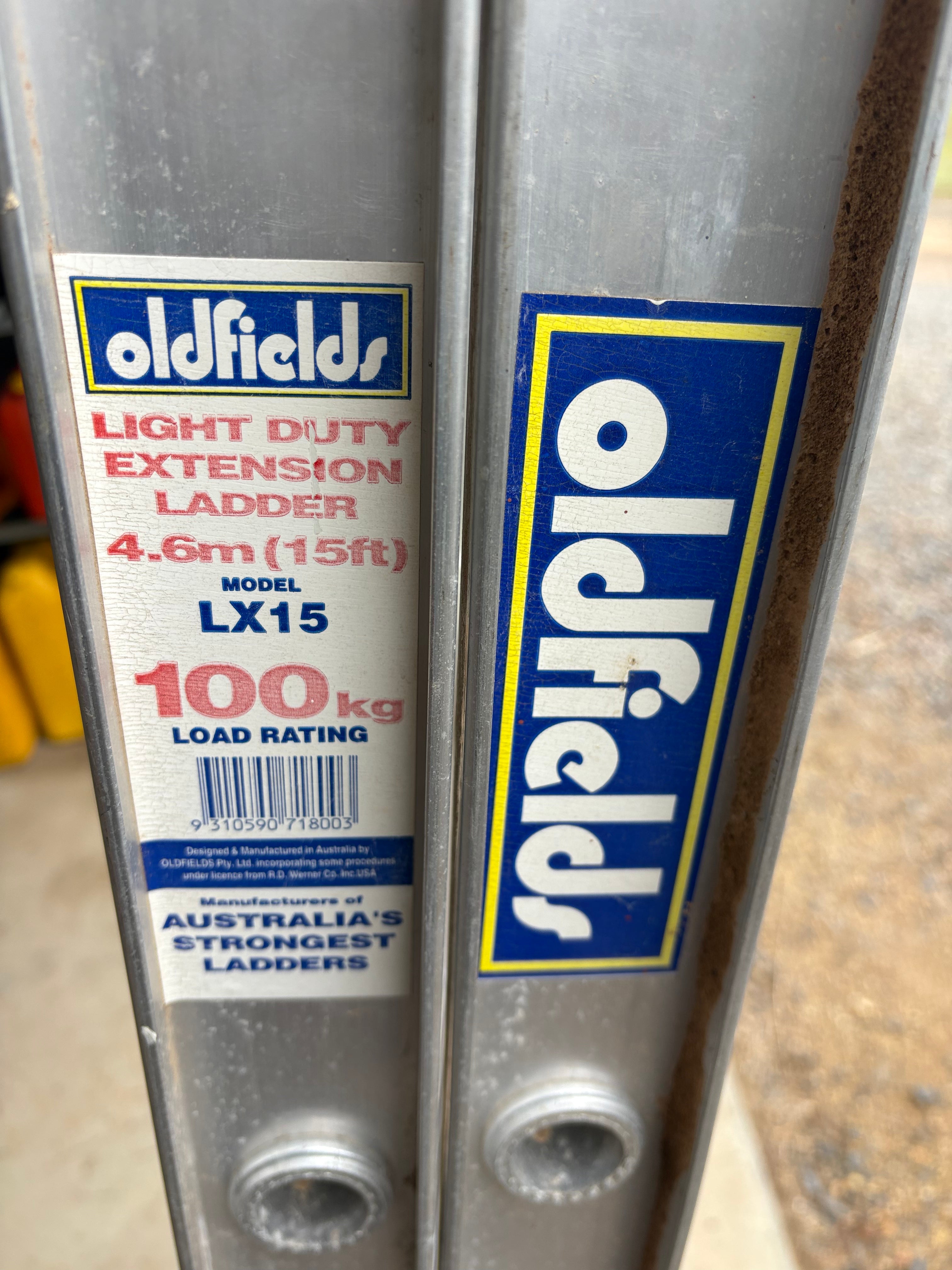 Oldfields 4.6m ladder